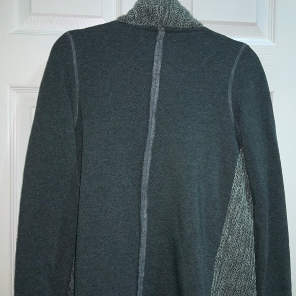 Anthropologie Saturday Sunday Cozy Casado Cardigan Sz S waterfall front - Picture 8 of 10